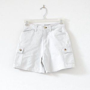CANYON RIVER BLUES Vintage Cargo Cotton Khaki Shorts | Size 8